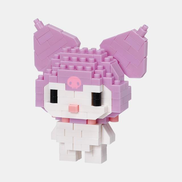[Bandai] Bandai Sanrio Kuromi Nanoblock Collectible Building Block Set