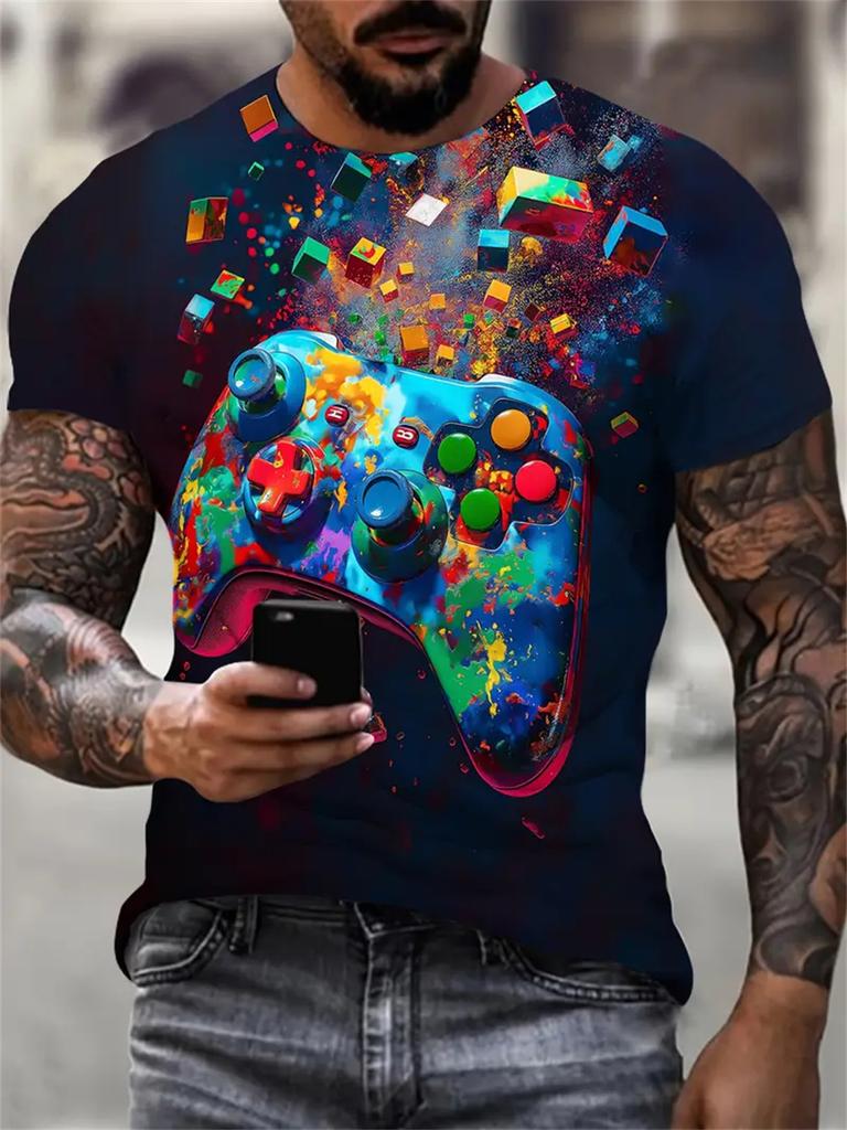 Instruments Guitar 3D Printed T-Shirt Men Fashion Short Sleeve T-Shirts Kids Hip Hop Tees Oversized T-Shirt Summer Casual Tops