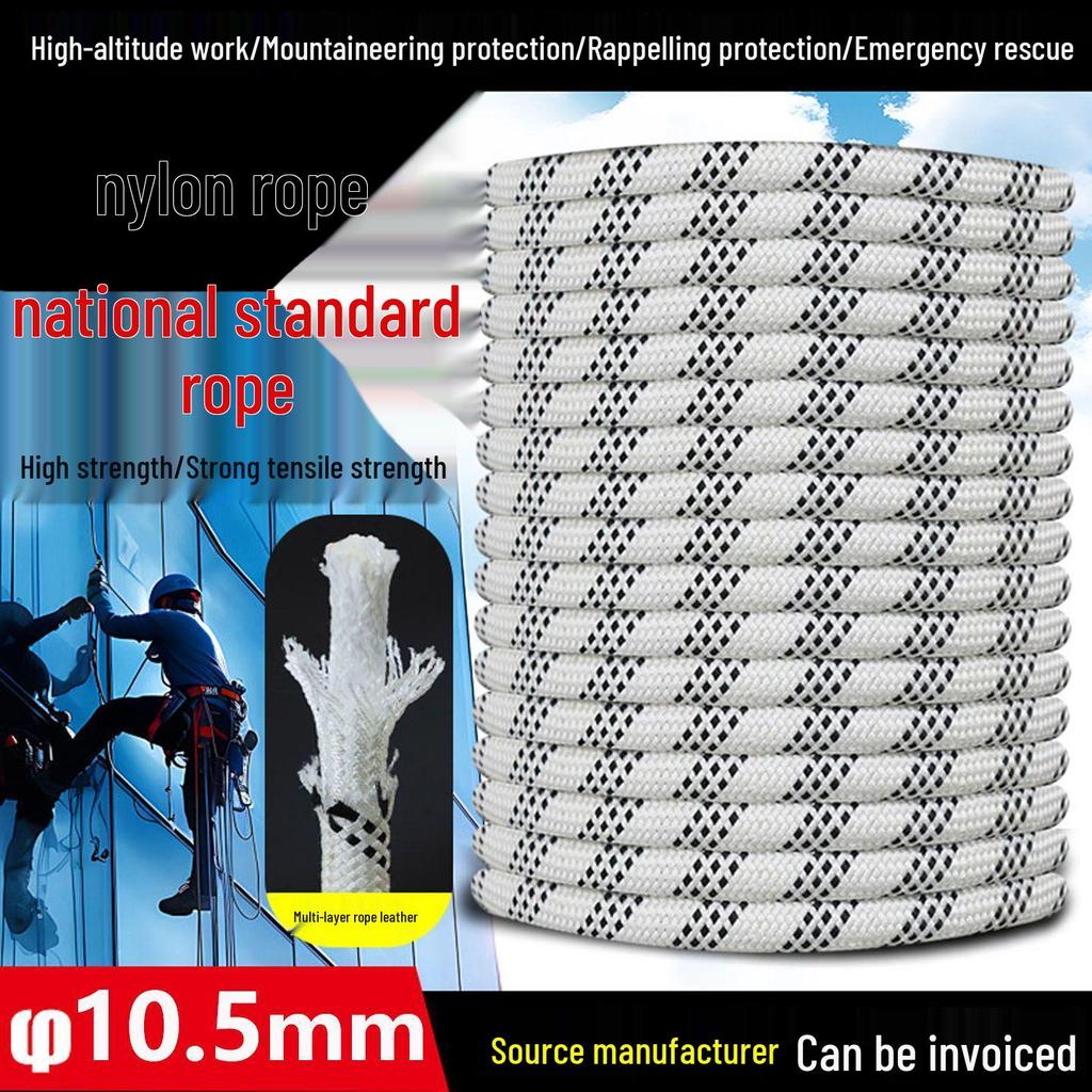 Chuanchuang 10.5mm Static Rope for Climbing, Rappelling, Rescue, and High-Altitude Safety