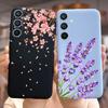 For Samsung Galaxy A54 Case A24 A34 Luxury Painted Back Cover Soft Silicone Phone Cases For Samsung A54 A34 Galaxy A24 4G Bumper