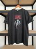 Unisex Shirt Cotton Oversize Large Size Vintage 90s AFI A Fire Inside In Shadows Growing Wings Black T-shirt Sz L