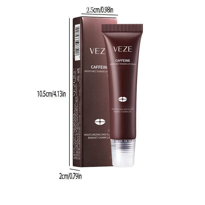 Bálsamo Labial Altamente Hidratante y Nutritivo con Cafeína y Textura Suave