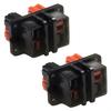 Panel Brackets 30A 600V Interchangeable Plugs PC Shell
