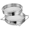 Dual Mesh Stainless Steel Honey Filter For Beekeeping With Adjustable Telescoping Arm Fits 5 Gallon Bucket