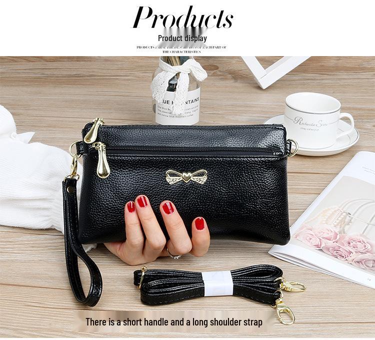 Women's Long Fashion Clutch Wallet - Casual Crossbody Coin Purse and Small Bag