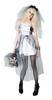 Clearstone Ghost Bride Cosplay Halloween Women's Costume, Gray,