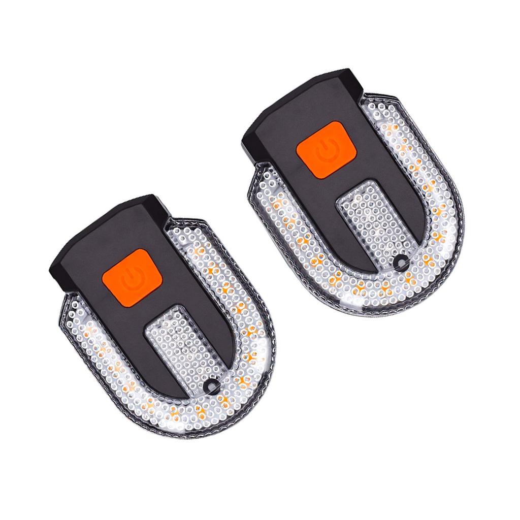 Bike Turn Signal USB Rechargeable Water Proof Remote Control Bike Tail Light with 5 Light Modes for Night Riding