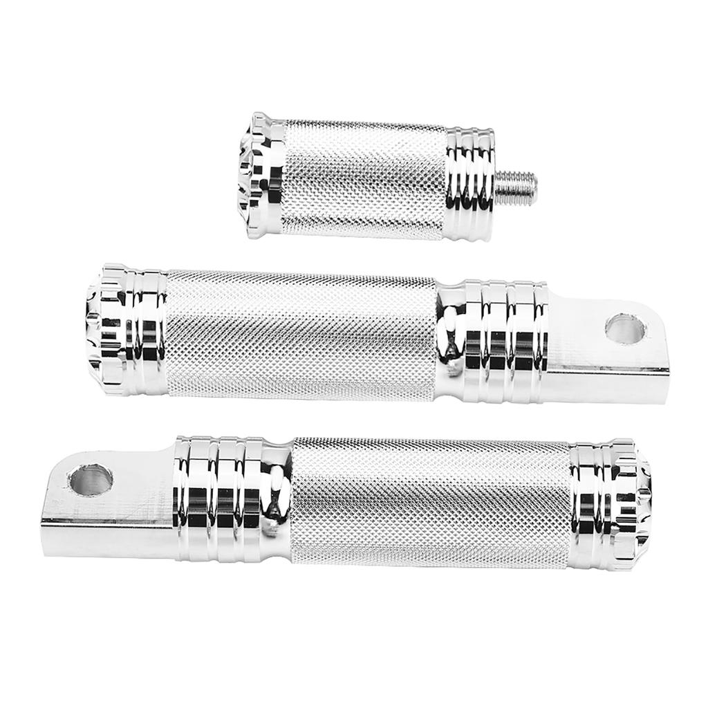 Pair of Front Rear Motorcycle CNC Foot Pegs Shifter Pedals Footrest Black