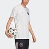 Adidas Soccer Jerseys Men's White Moderate Straight Fit EH8628