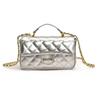 2025 Little Xiangfeng Argyle Chain Luxury Square Handbag - Women's Single Shoulder Crossbody Bag