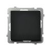 Ospel Sonata Black - Single-pole Switch ŁP-1R//33