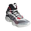 Adidas Pro Bounce Ns Shock Absorbing Durable Mid-Top Basketball Shoes Unisex Basketball Shoes White Red JH8078