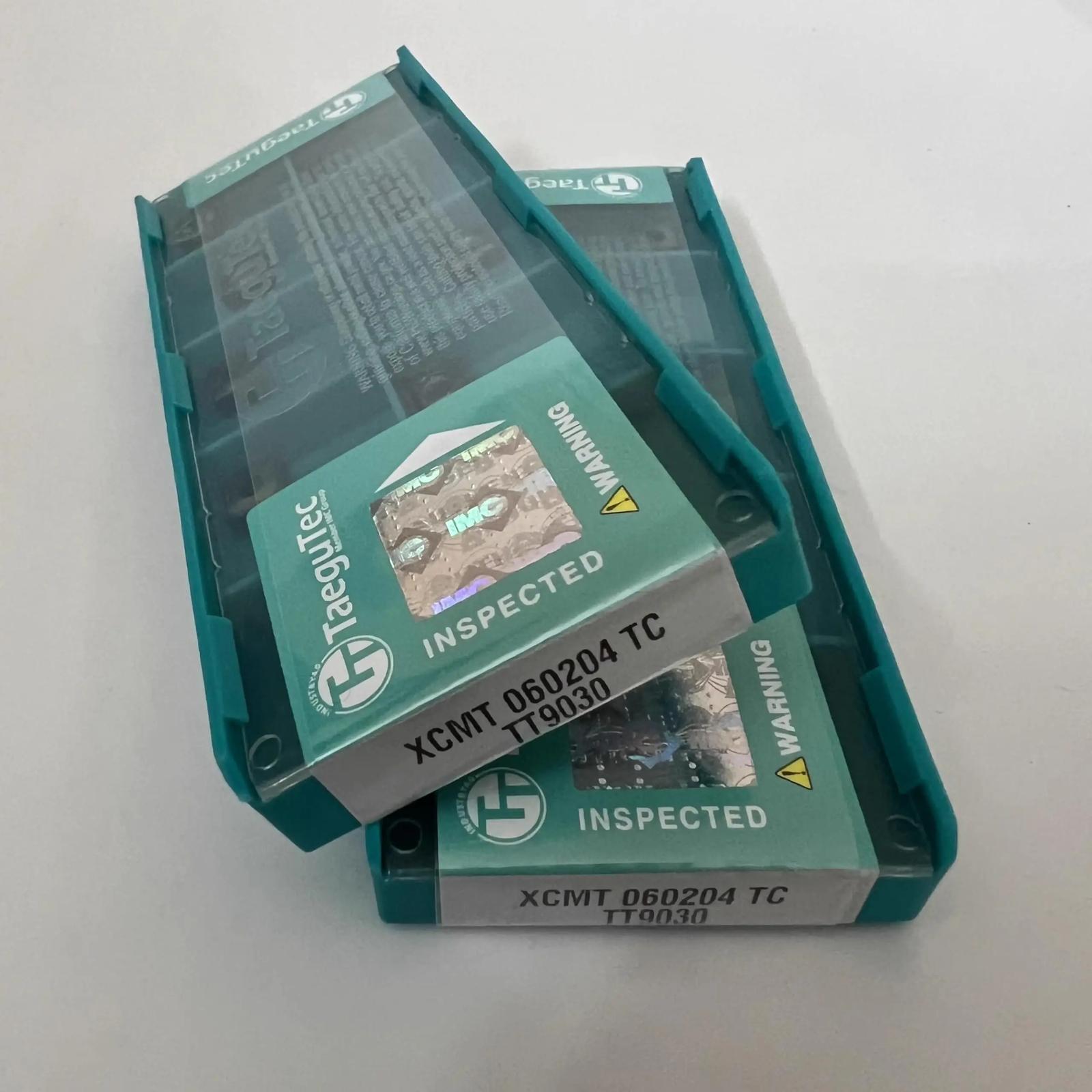 

TaeguTec / XCMT060204TC TT9080 /Original genuine CNC alloy blade 10 PCS