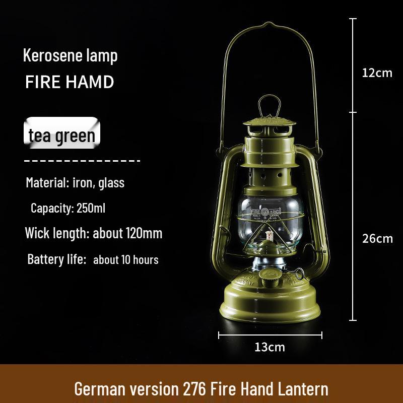 Cross 276 Retro Kerosene Camping Lantern: Outdoor Tent Atmosphere Light