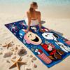 1pc Snoopy Charlie Brown Celebrate Cartoon Quick Dry Microfiber Bath Towel for Swimming Surfing Camping Unisex Holiday. SJT7201174