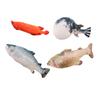 20-100cm Jucării de pluș drăguțe cu biban Animale marine umplute Pernă Pește Delfin Păpușă Rechin Desen animat Pernă moale pentru somn Cadou