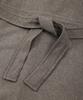 Prairie Light Merino Wool Oversized Robe Long Coat (Herringbone Brown)