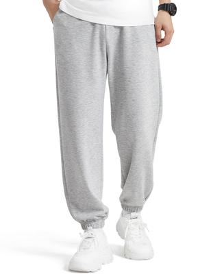 HISDERN Calça de Jogging de Treino Tamanho 302 Air Masculina, Calças, Silhueta que Afina as Pernas, Drapeada, Confortável, Roupa de Descanso, Casual, Esportiva, Calças,