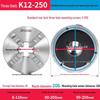 K12-80 Three-Jaw Self-Centering Manual Lathe Chuck