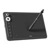 Tablet gráfico parblo intangbo x7 preto 7.2x4.5" 8192 emr usb-c