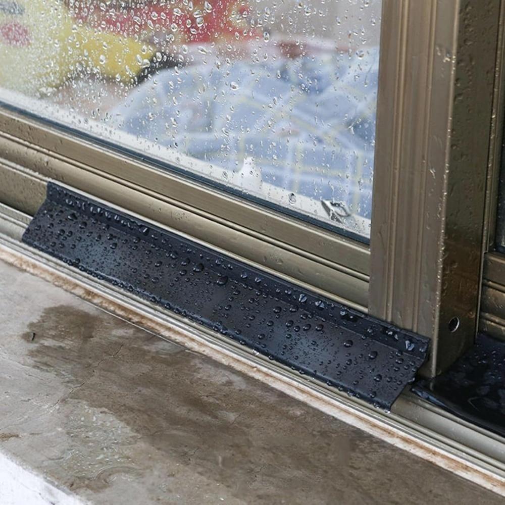 

1pc 43mm/50mm Universal Self Adhesive Window Door Seal Strip Draft Excluder Rubber Weatherstrip Sound Insulation Windproof 0.5m