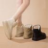 2025 Winter Shoes Women Snow Boots Warm Plush Cold Winter Ladies Ankle Boots Flat Non-slip Soft Comfortable Plus Size 41