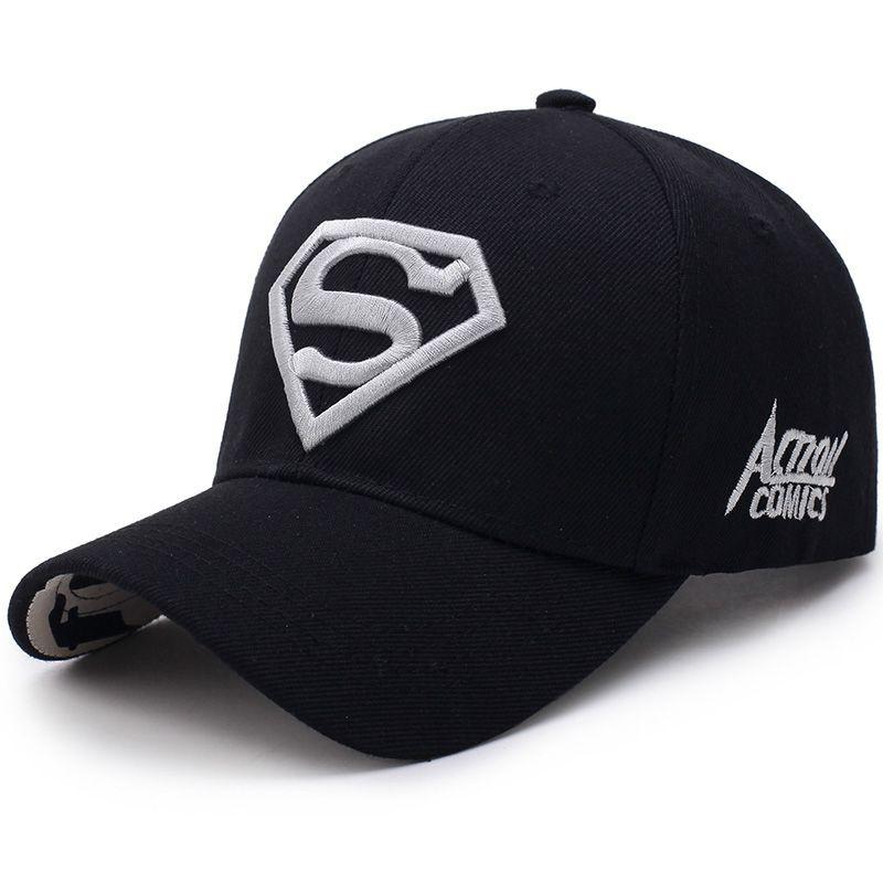 Luxurious Super Hero Cap Superman Snapback Embroidery Hat Unisex Steampunk Design