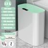 16L New Smart Trash Can High-tech Induction Storage Bucket Bathroom Deodorant Waterproof Trash Can Household with Lid Creative