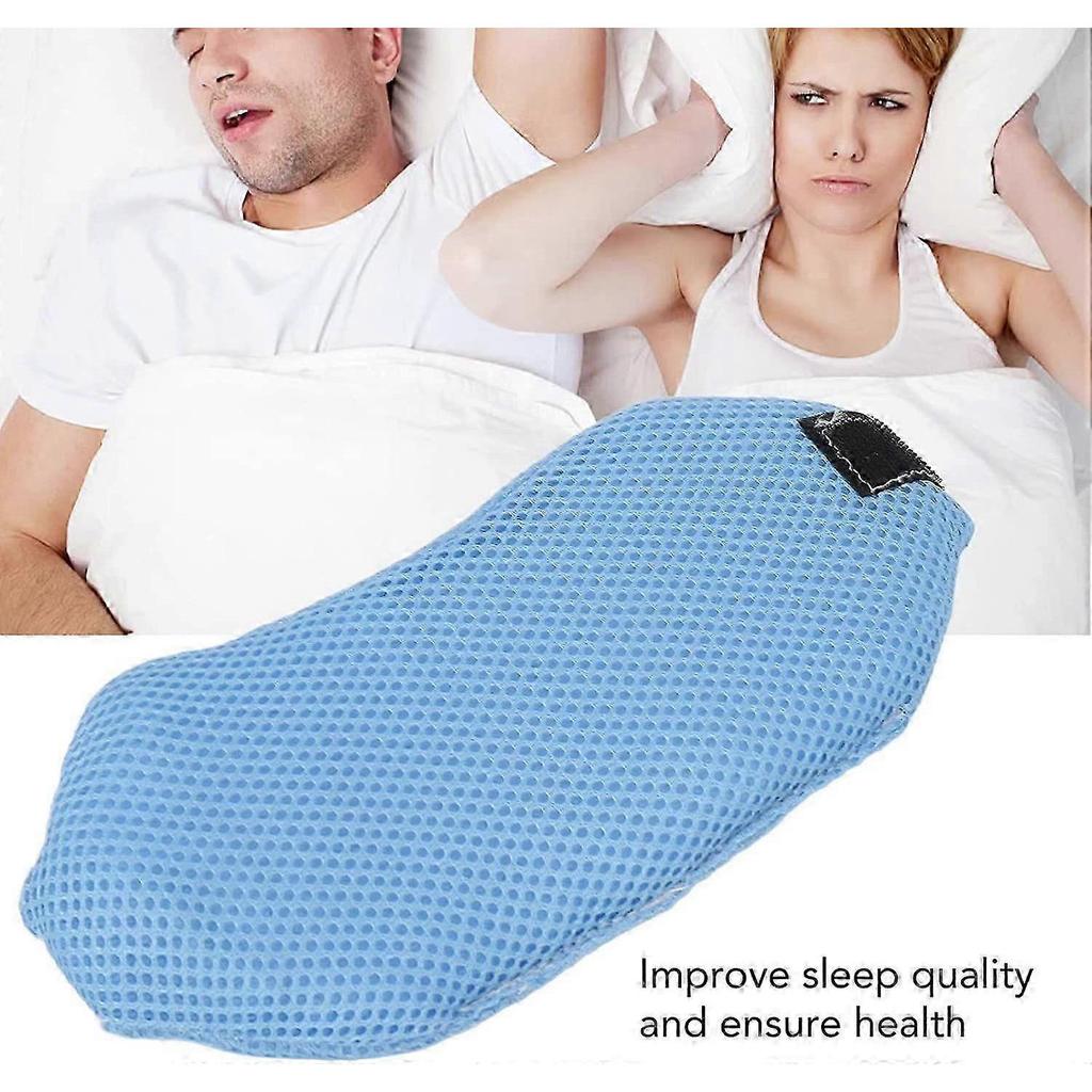 Adjustable Anti Snore Chin Strap, Neck Collar to Stop Snoring, Comfortable Sleep Neck Brace for Improved Sleep Quality, Breathable Design