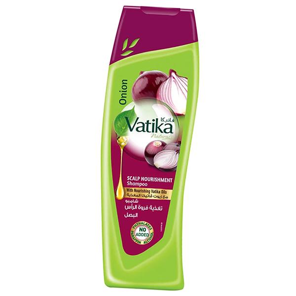

Шампунь із цибулею, Vatika Onion Shampoo, Dabur 400мл (43634097) 400ml
