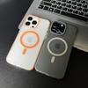 Magnetic Snap-On Phone Case IPhone 15 Pro Max 14 Series TPU Soft Matte Anti-Slip Shockproof Cover