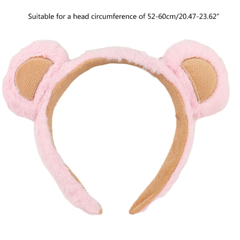 Furry Little Bear Hair Hoop Party Cosplay Cartoon Headband Hairband Cute Headwea