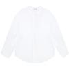 Betu Women's Lapel Tie-Back Slit Shirt Jacket