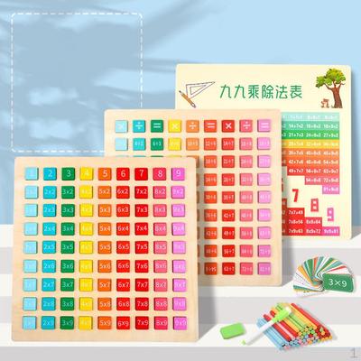 Double Side Number Puzzle Playing Early Learning Developmental Montessori Math Toys for Kids
