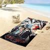 Name Custom Jujutsu Kaisen Print Beach Towel, Large Soft Quick Dry Towel for Beach Camping Swimming