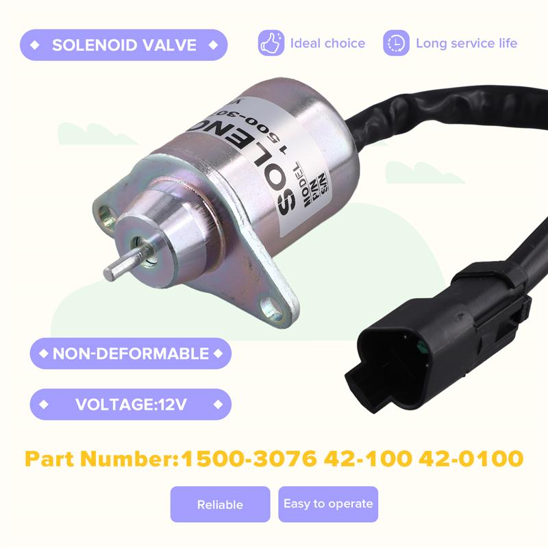 Kraftstoff-Absperr-Magnetventil Stopp-Magnetventil Stopp-Magnetventil Für Yanmar 12V