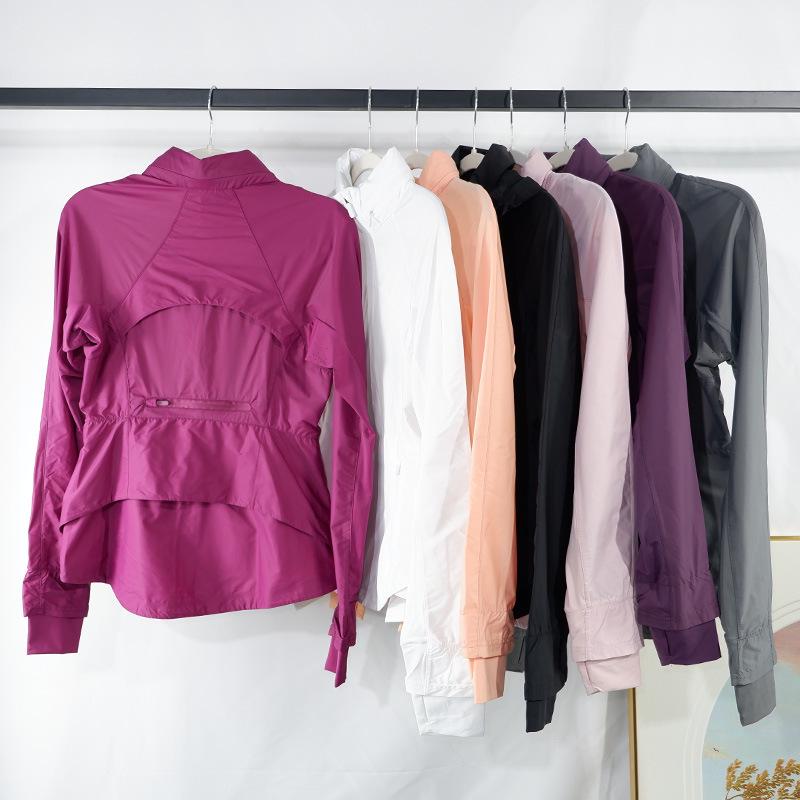 Lulu-x Goal Smasher Damen Sportjacke mit UV-Schutz - Eisseide, Langarm, Cool Touch