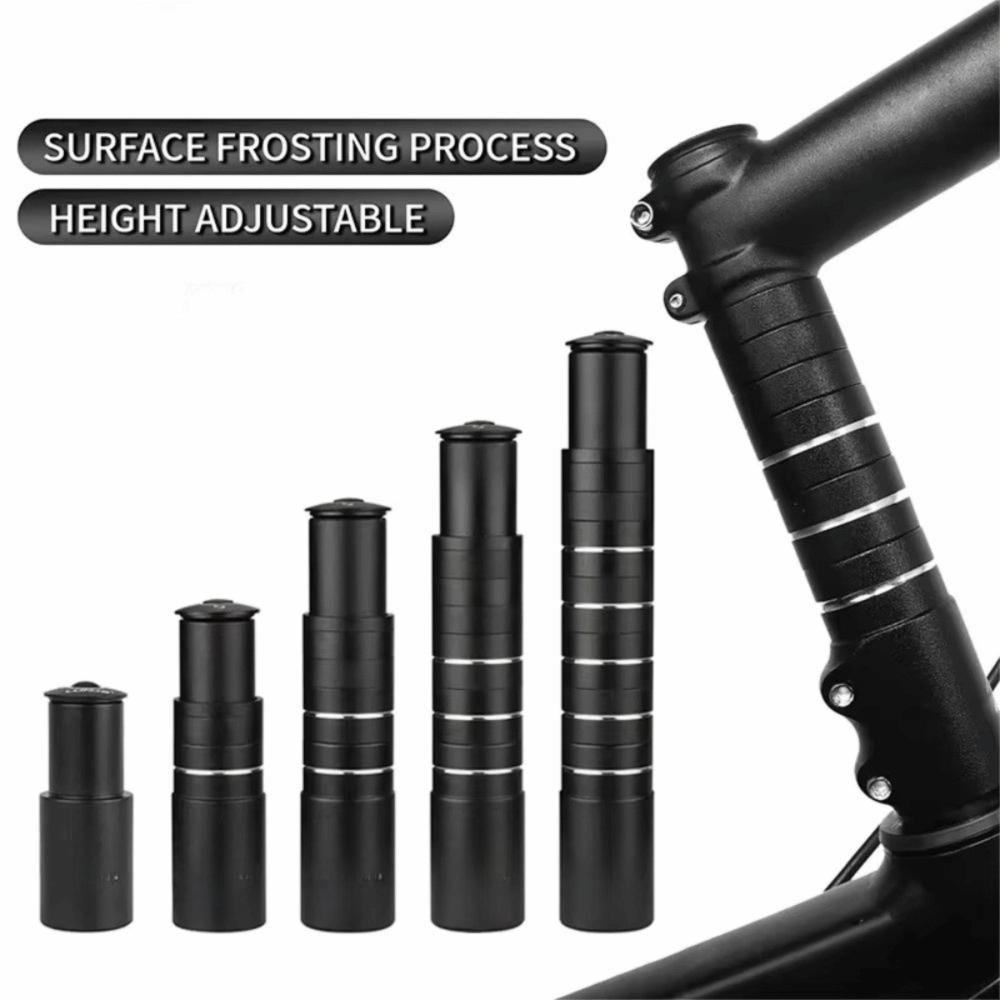 Aluminum Zinc Zinc Alloy Bike Stem Height Extender High-strength Bicycle Stem Booster Road Bike