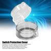 30mm Push Button Switch Protector Cover Guard Emergency Stop Switch Transparent Dustproof Cover BS-02