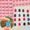 Mini-Schildkröte Schokoladen-Silikonform Schildkröten-Süßigkeiten Gummibärchen Eiswürfelform Tier-Gelee Wachs Harzform Für Kuchen Cupcake Dekoration