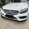 Front Bumper Lip Spoiler Splitter For Mercedes-Benz C-Class W205 C180 C200 C260 AMG 2015-2018 Diffuser Body Kits