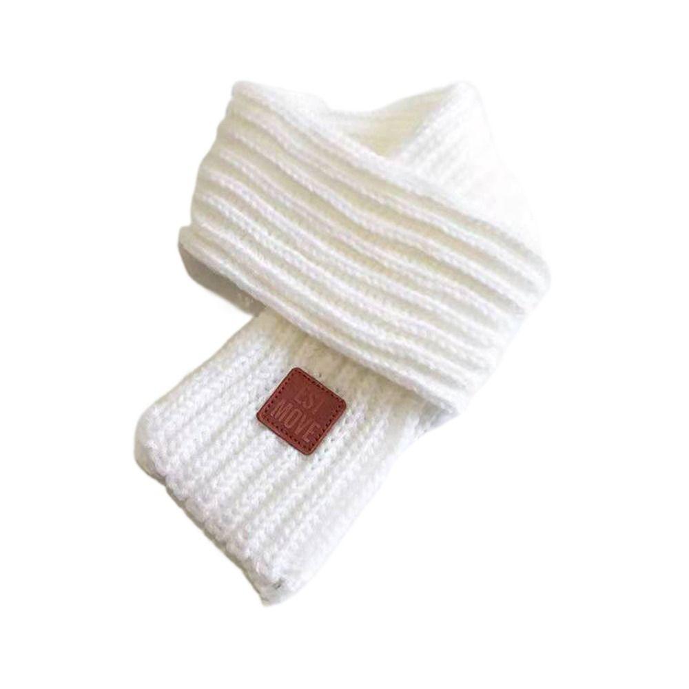 Windproof Autumn Winter Knitting Thermal Scarf Outdoor Scarf Apparel Accessories Kids Scarf