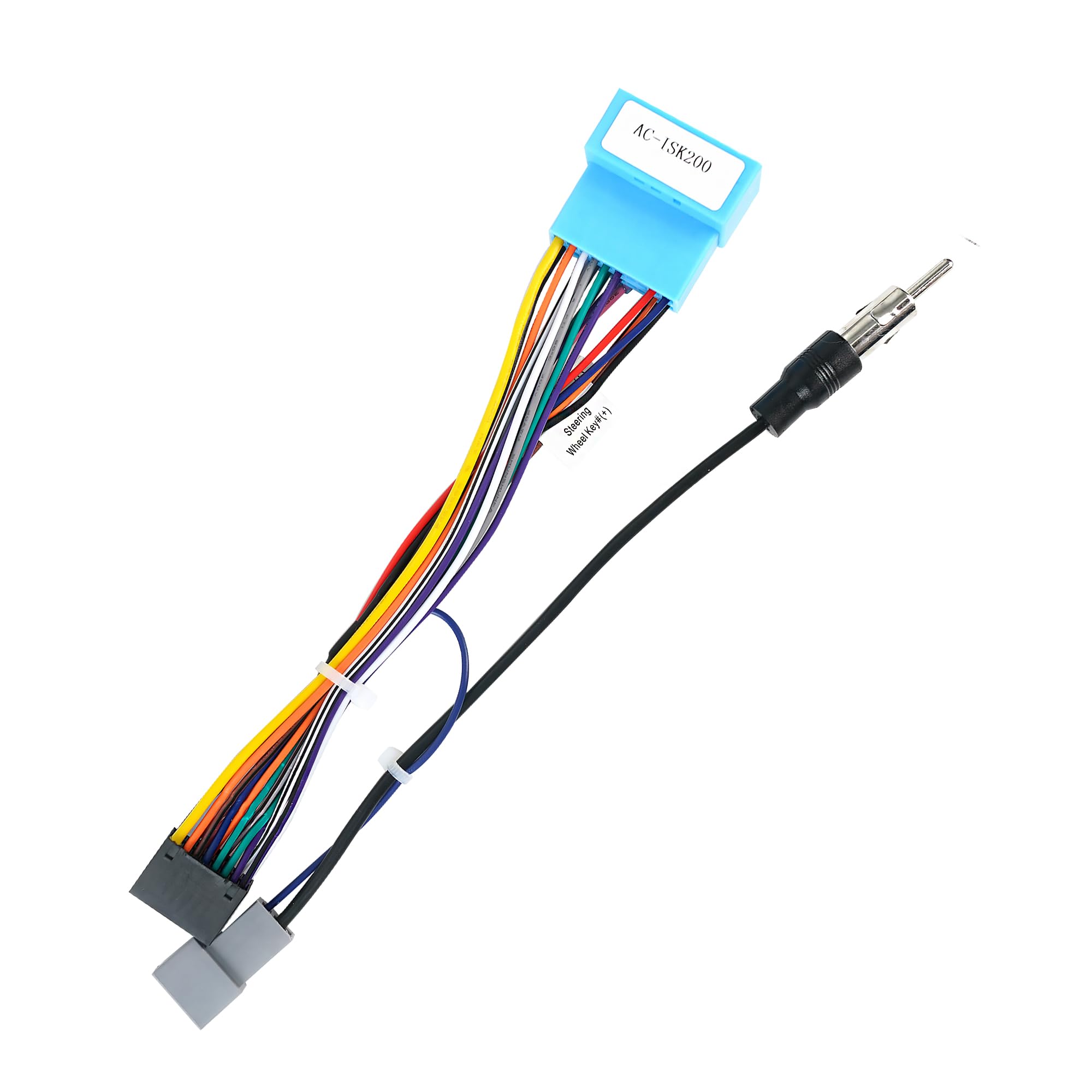 

Жгут проводов ATOTO для Suzuki со специфическим разъемом и совместимый только с головными устройствами ATOTO A6 и S8, модели AC-ISK200 16-контактные, Play, A5, PF/PP/PL,