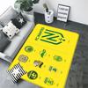 Doormat Flannel Floor Mat Indoor Foot Rug Prayer Bedside Mats F-FC Nantes Kitchen Corridor Water Absorbent Carpet Balcony Decor