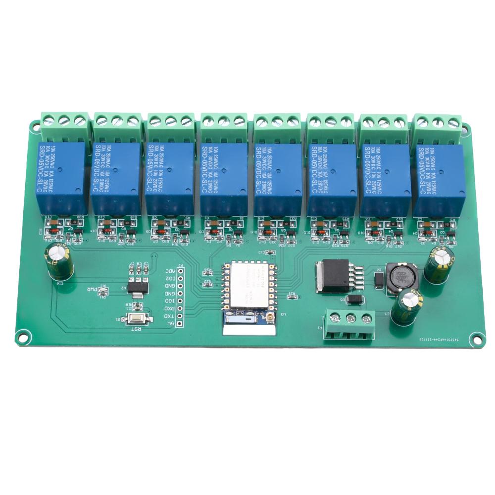 1/2/4/8 Channel ESP8266 Wireless WIFI Relay Module 5V/7-28V/8-80V Power Supply ESP-07 Development Board Smart Remote Control