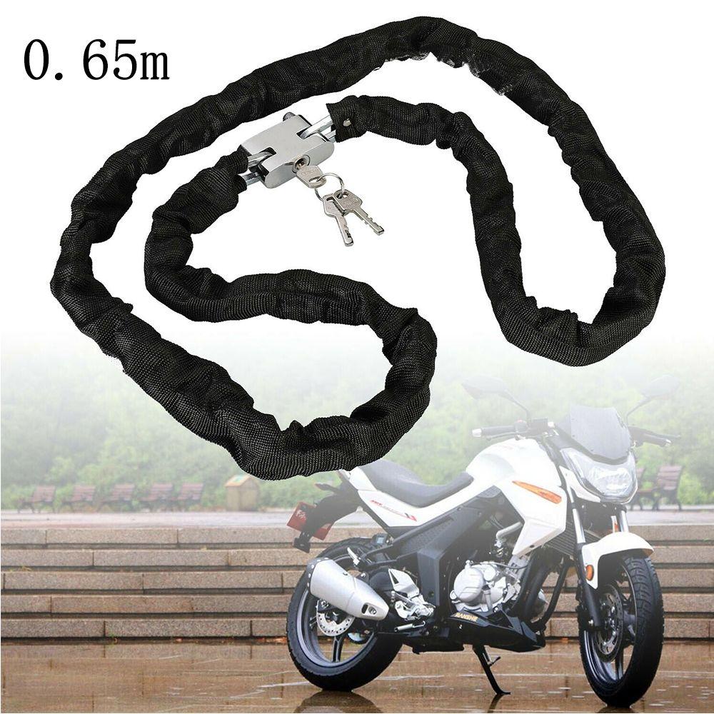 

Strong Electric Bike Motorcycle Chain Lock Anti-theft Padlock Bicycle Scooter