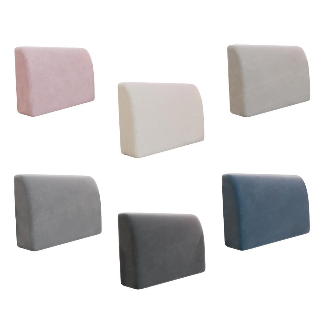 Waist Support Pillow Couch Decorative Back Support Comfortable Backrest Pillow with Zipper Sofa Office Accessory Back Pillow