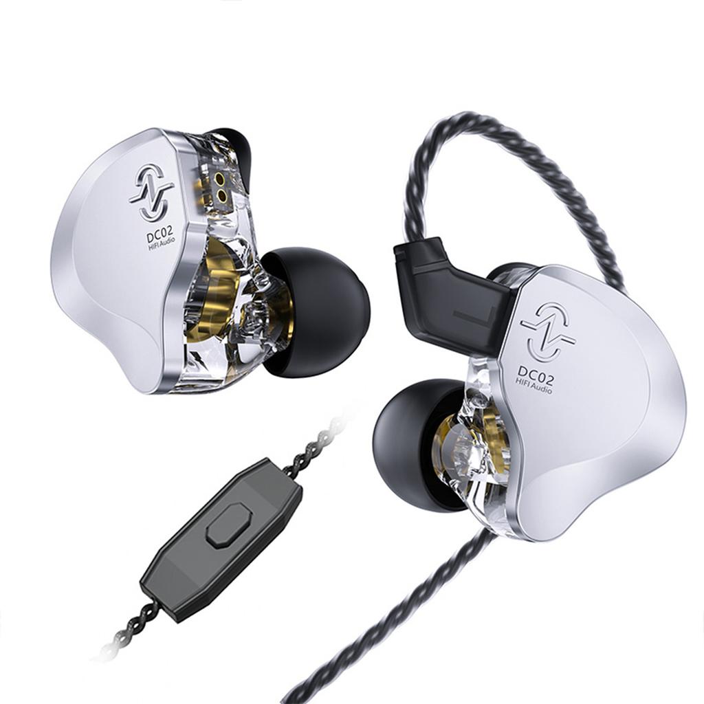CCZ Dynamic Driver InEar Earbud NoiseCanceling Stereo Sound Wired Earphones Professional Monitor