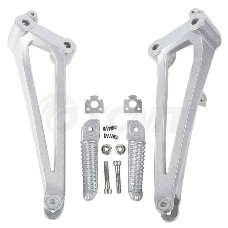Motorcycle Rear Passenger Footrest Foot Peg Bracket Set For YAMAHA YZF R1 YZF-R1 2009 2010 2011 2012 2013 2014