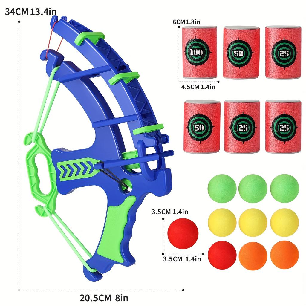 Soft Bullet Target Practice Toy for Children Educational Shooting Practice Toys with Soft Bullets